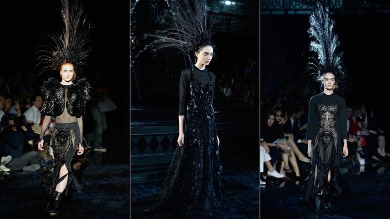 Illustration for article titled Marc Jacobs' Final Show for Louis Vuitton Was a Thing of Dark Beauty